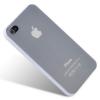 Ултра тънък заден предпазен капак за Apple iPhone 4 / 4S - прозрачен