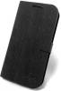 Луксозен ултра тънък / Ultra slim / кожен калъф със стойка за HTC One M7 - VIVA FINO - черен