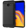 Силиконов калъф / гръб / TPU за Samsung Galaxy J4 Plus 2018 - черен / carbon