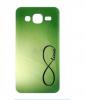 Силиконов калъф / гръб / TPU за Samsung Galaxy J5 - зелен / Love Forever