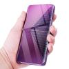 Луксозен калъф Clear View Cover с твърд гръб за Samsung Galaxy A9 A920F 2018 - лилав