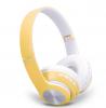 Стерео слушалки Bluetooth 66BT / Wireless Headphones / безжични Bluetooth Wireless слушалки 66BT - жълти