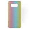 Силиконов калъф / гръб / TPU Glitter Case за Samsung Galaxy S8 Plus G955 - брокат / Rainbow