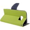 Калъф Flip тефтер Mercury GOOSPERY Fancy Diary със стойка за Samsung Galaxy S7 Edge+ / S7 Edge Plus - зелен