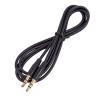 Аудио кабел AUX Maxlife 3.5mm мъжко 1м - черен