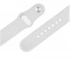  Силиконова каишка за Apple Watch 38мм, 40мм - бяла