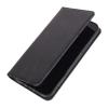 Кожен калъф Magnetic Book със стойка за Samsung Galaxy S25 Edge - черен