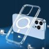 Силиконов калъф / гръб / Clear Case MagSafe за Apple iPhone 14 Plus (6.7) - Прозрачен