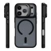 Удароустойчив хибриден кейс Etteri Morning Fog с Magsafe и стойка за iPhone 17 Pro - Черен