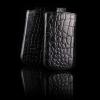 Кожен калъф с издърпване Croco Style за LG Optimus L7 - Черен