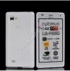 Силиконов калъф / гръб / ТПУ S-Line за LG Optimus 4X HD P880 - бял