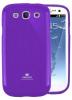 Силиконов калъф / гръб / TPU за Samsung Galaxy S3 I9300 / SIII I9300 - Mercury / лилав