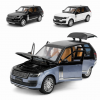 Метална кола с отварящи се врати, капаци, светлини и звуци Range Rover 1:24