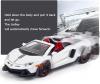 Метална кола с отварящи се врати капаци светлини и звуци Lamborghini Aventador LP700-4 1:32