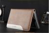 Луксозен кожен калъф за таблет Kalaideng / Plume series със стойка за Apple iPad MINI - светло кафяв