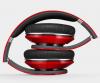 Оригинални стерео слушалки с микрофон и управление на звука Beats by Dr. Dre Studio Over Ear за iPhone, iPod и iPad - червен