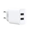 Зарядно устройство комплект XO CE02C 2x USB 2,1A + Type C кабел