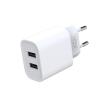 Зарядно устройство комплект XO CE02C 2x USB 2,1A + Type C кабел