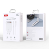 Зарядно устройство комплект XO CE23 PD 65W / 3x Type C 1x USB + кабел Type C - Type C - бяло