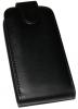Кожен калъф Flip тефтер за Nokia Lumia 505 - черен