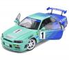 Метална кола Nissan Skyline (R34) GT-R SOLIDO 2001 1/18