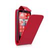 Кожен калъф Flip тефтер за Nokia Lumia 620 - червен