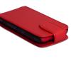 Кожен калъф Flip тефтер за Nokia Lumia 620 - червен