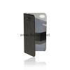 Луксозен калъф тефтер със стойка за Apple iPhone 4, 4s - черен