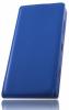 Кожен калъф Flip тефтер Flexi със силиконов гръб за Nokia Lumia 830 - тъмно син