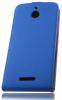 Кожен калъф Flip тефтер Flexi със силиконов гръб за HTC Desire 510 - тъмно син