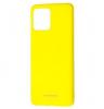 Силиконов калъф / гръб / TPU MOLAN CANO Jelly Case за Samsung Galaxy Note 10 Lite / A81 - жълт / гланц / брокат