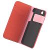 Кожен калъф Flip тефтер IPHORIA за Apple iPhone 5 / iPhone 5S - червено и розово
