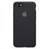 Луксозен силиконов гръб Silicone Case за Apple iPhone 5 / iPhone 5S / iPhone SE - черен