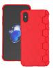 Луксозен силиконов калъф / гръб / TPU TOTU Design Nest Series за Apple iPhone X - червен