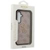 Оригинален калъф / гръб / GUESS 4G Classic Logo кейс за Samsung Galaxy S25 - розов