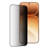 Privacy 5D full cover Tempered glass Full Glue screen protector Honor Magic8 Lite / Honor Magic 8 Lite / Извит стъклен скрийн протектор Privacy с лепило от вътрешната страна за Honor Magic8 Lite / Honor Magic 8 Lite / - черен / прозрачен