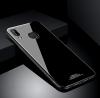 Луксозен стъклен твърд гръб за Huawei P30 Lite - черен