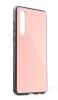Луксозен стъклен твърд гръб за Samsung Galaxy A50 - розов