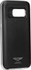 Луксозен твърд гръб за Samsung Galaxy Note 8 N950 - черен / сребрист кант / Carbon