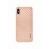 Луксозен твърд гръб COBLUE 360° FULL 2in1 за Apple iPhone X - Rose Gold / carbon