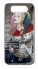 Луксозен стъклен твърд гръб за Samsung Galaxy S10 Plus - Poker joker Face Girl