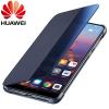 Луксозен калъф Smart View Cover за Huawei P20 - тъмно син