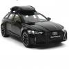 Метална кола с отварящи се врати капаци светлини и звуци Audi RS6 Avant 1:24