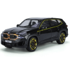 Метален джип с отварящи се врати капаци светлини и звуци BMW XM 1:24