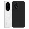 Силиконов калъф / гръб / TPU кейс за Honor 200 - черен гръб със защита за камерата / мат