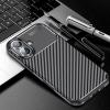 Луксозен силиконов калъф / гръб / кейс TPU case Auto Focus за iPhone 16 / 6.1 / - черен кейс / Carbon