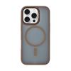 Луксозен гръб / кейс / BRABUS Premium Case с безжично зареждане MagSafe за Apple iPhone 16 Pro Max (6.9) - кафяв