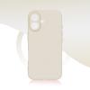 Луксозен гръб / кейс / Smooth Guard Silicone Case с безжично зареждане MagSafe за Apple iPhone 16 (6.1) - бял