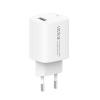 Зарядно устройство VIDVIE PLE249 220V 18W / USB to Lightning - бяло