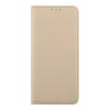 Кожен калъф Flip тефтер Magnet Book със стойка за Samsung Galaxy S25 Plus - златист